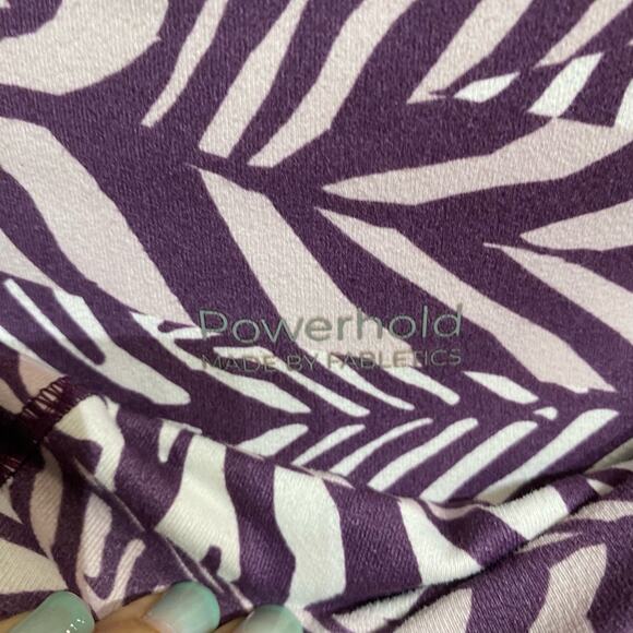 Fabletics Purple Plains Define PowerHold High-Waisted 7/8 Leggings Sz L - Picture 4 of 11